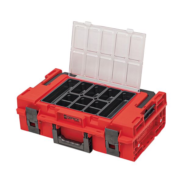 QBRICK キューブリック QS1 ツールボックス E S 赤 SKRQ200E2CCZEPG003 工具 作業工具 道具 ツール DIY 【北海道・沖縄・離島配送不可】