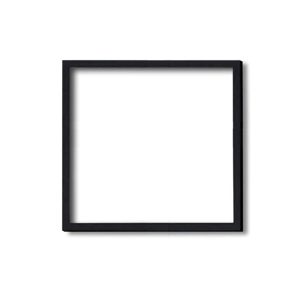 〔角額〕木製正方額・壁掛けひも 5767 300角（300×300mm）「ブラック」の通販は