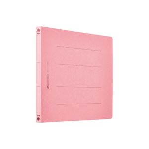 (業務用20セット) フラットファイル/紙バインダー 〔A4/2穴 10冊入り〕 ヨコ型 桃 D018J-PK ×20セット 【北海道・沖縄・離島配送不可】
