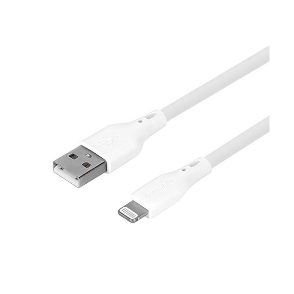 （まとめ） オウルテック Ato Lightning エコナミクスケーブル ホワイト 1.5m OWL-CBECOLA15-WH 1本 〔×2セット〕 【北海道・沖縄・離島配送不可】