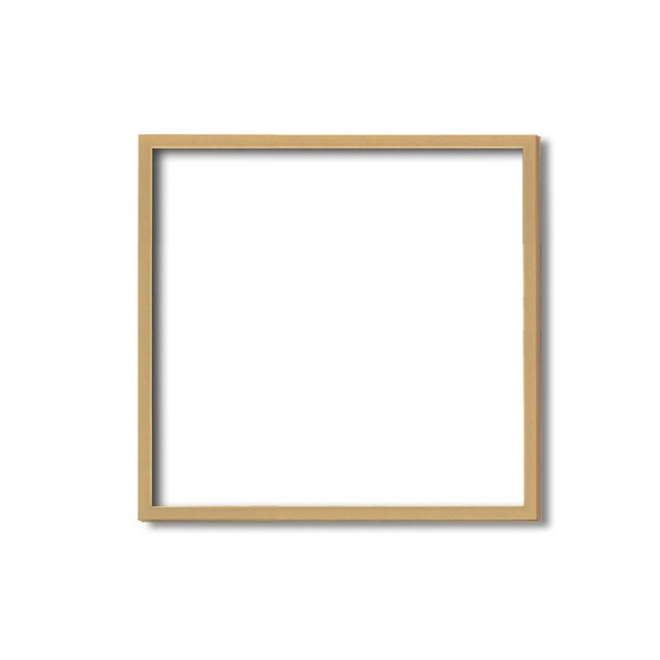 〔角額〕木製正方額・壁掛けひも 5767 350角（350×350mm）「ナチュラル/木地」の通販は 5,869円