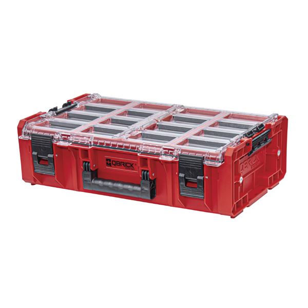 QBRICK キューブリック QS1 オーガナイザー 2XL2.0 赤 ORGQ2XLFCZEPG003 工具 作業工具 道具 ツール DIY 【北海道・沖縄・離島配送不可】