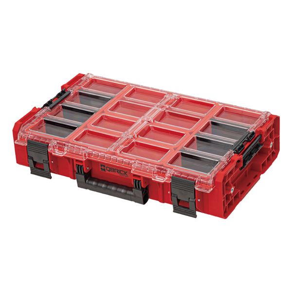 QBRICK キューブリック QS1 オーガナイザー XL2.0 赤 ORGQXL2CCZEPG003 工具 作業工具 道具 ツール DIY 【北海道・沖縄・離島配送不可】