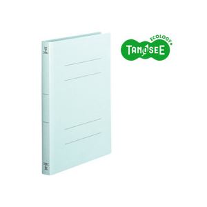 （まとめ）TANOSEE フラットファイル バインダー 2穴 ＜厚とじW＞A4タテ 250枚収容 青 10冊入×10パック 【北海道・沖縄・離島配送不可】