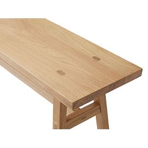 ベンチ ナチュラル 約幅90cm 完成品 【北海道・沖縄・離島配送不可】の