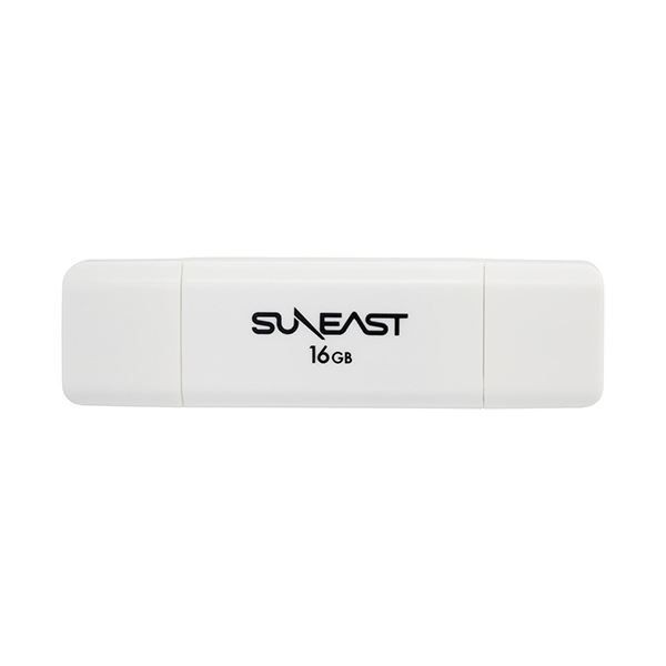 (まとめ)旭東エレクトロニクス SUNEAST USB3.2 フラッシュメモリ Type-A・Type-C 両搭載タイプ 16GBSE-USB3.0-016GC1 1個 〔×3セット〕