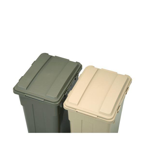 （まとめ） 新輝合成TONBO 連結カラー分別ペール 33L カーキベージュ 02069-9 1台 〔×5セット〕 【北海道・沖縄・離島配送不可】_1