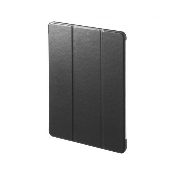 サンワサプライ iPad Air 13型（M2／2024）用ソフトレザー調ケース ブラック PDA-IPAD2107BK 1個 【北海道・沖縄・離島配送不可】