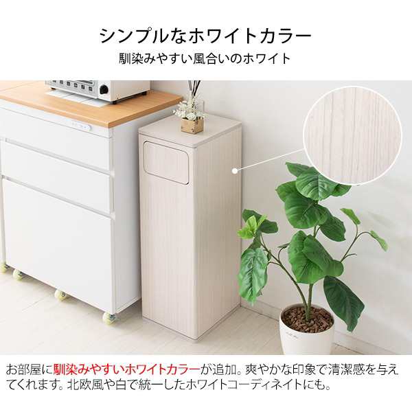 ゴミ箱 45l おしゃれ 中身が見えない 45リットル 木製 DB-800 Empro