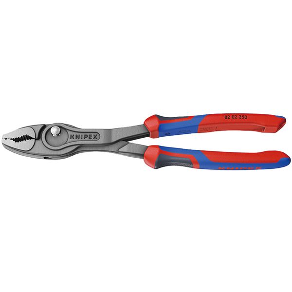 KNIPEX クニペックス TwinGripツイングリップ スリップジョイント プライヤー 250mm コンフォートハンドル 8202-250 【北海道・沖縄・離島配送不可】