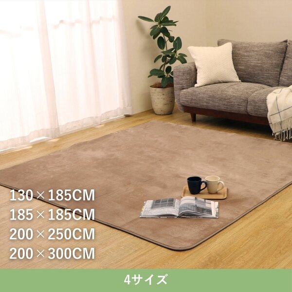 カーペット MAXリラ IV アイボリー 約200×250cm 【北海道・沖縄・離島配送不可】_1