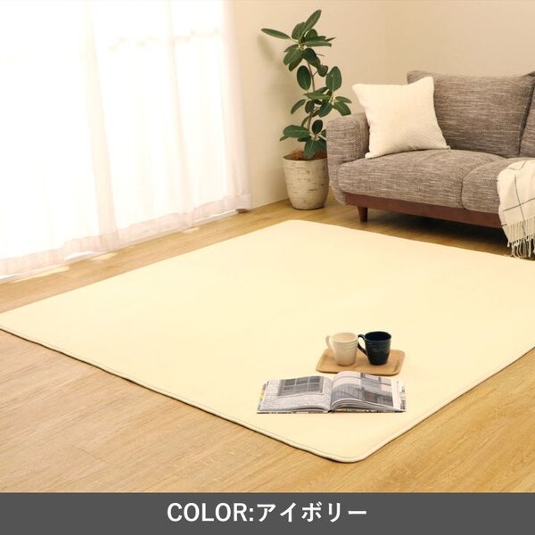 カーペット MAXリラ IV アイボリー 約200×250cm 【北海道・沖縄・離島配送不可】_4