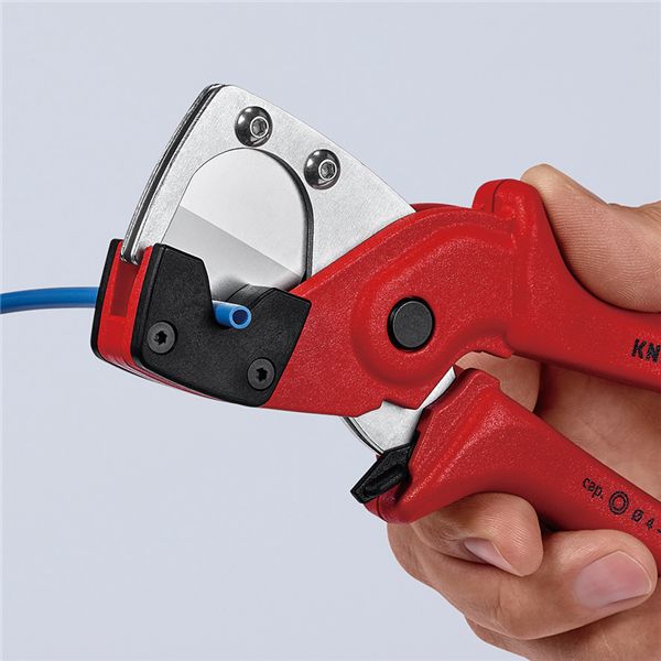 KNIPEX クニペックス パイプカッター 多層管・空圧式ホース用 グラスファイバー強化プラスチック 全長185mm 9010-185 【北海道・沖縄・離島配送不可】_1