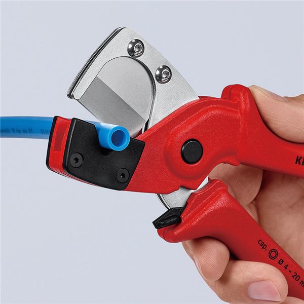 KNIPEX クニペックス パイプカッター 多層管・空圧式ホース用 グラスファイバー強化プラスチック 全長185mm 9010-185 【北海道・沖縄・離島配送不可】_2