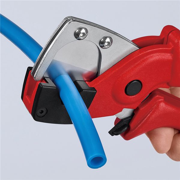 KNIPEX クニペックス パイプカッター 多層管・空圧式ホース用 グラスファイバー強化プラスチック 全長185mm 9010-185 【北海道・沖縄・離島配送不可】_3