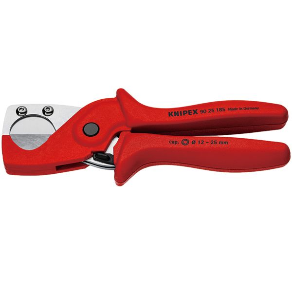KNIPEX クニペックス パイプカッター プラスチック複合管用 グラスファイバー強化プラスチック 全長185mm 9025-185 【北海道・沖縄・離島配送不可】 10,869円