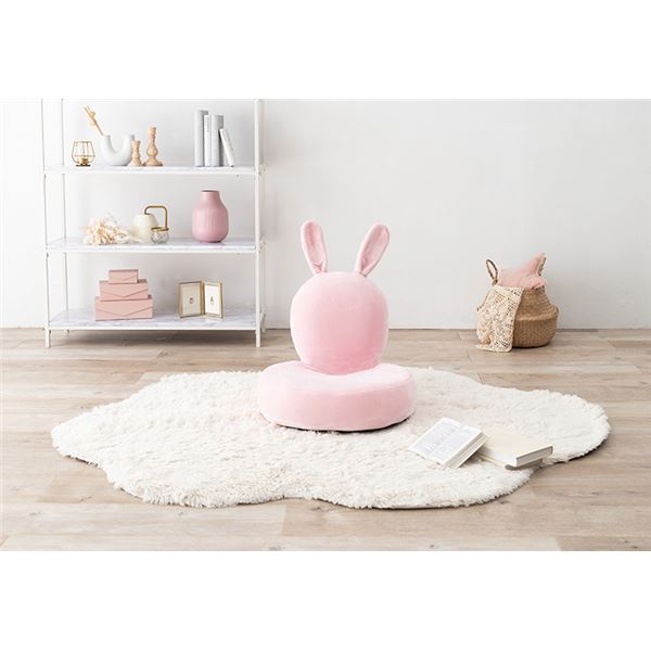 座椅子 ピンク (約)幅50cm 折りたたみ式 座椅子 ピンク (約)幅50cm 折りたたみ式 【北海道・沖縄・離島配送不可