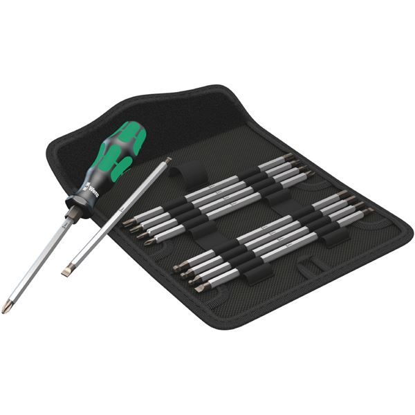 WERA ヴェラ ハンドホルダーとブレードが付属した バリオ 11点セット 002990 工具 ツール DIY 作業工具 道具 【北海道・沖縄・離島配送不可】 19,041円
