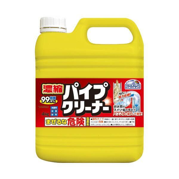 （まとめ） ミツエイ濃縮パイプクリーナー 大容量 4kg 1本 〔×3セット〕の通販は