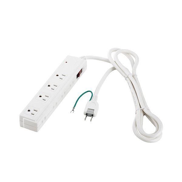 （まとめ） バッファロー2／3ピン式電源タップ 4+4個口タイプ 雷サージ防止／集中スイッチ付 ホワイト 2m BSTAPSDC820WH 1個 〔×3セット〕 【北海道・沖縄・離島配送不可】 7,842円