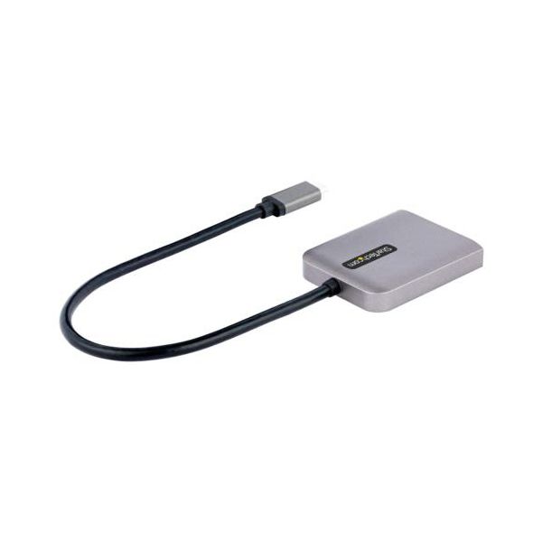 StarTech.com MSTハブ デュアルモニター対応 30cm USB C-Displayport スペースグレーMST14CD122DP 1個 【北海道・沖縄・離島配送不可】_4