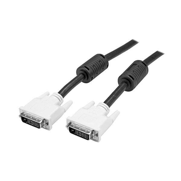 （まとめ） StarTech.com DVI-Dデュアルリンクケーブル ブラック 2m オス／オス DVIDDMM2M 1本 〔×3セット〕 【北海道・沖縄・離島配送不可】