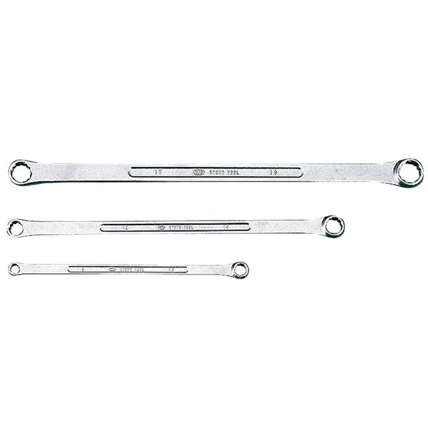 KTC 京都機械工具 超ロング ストレートメガネレンチ セット 3本組 M1603 レンチ 工具 ツール DIY 作業工具 【北海道・沖縄・離島配送不可】