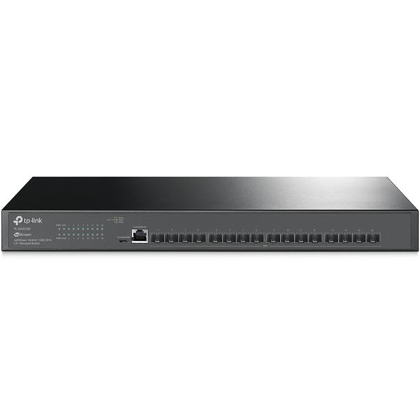 TP-LINK JetStream 16ポート 10GE SFP+ L2+マネージスイッチ TL-SX3016F(UN) 【北海道・沖