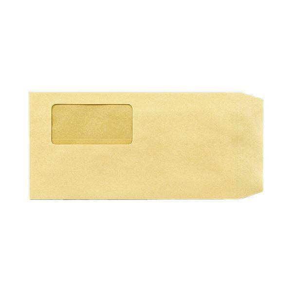 キングコーポレーション 窓明No.1 封筒 クラフト 長3 〒枠なし センター貼 アドヘヤ 1201811ケース（1000枚） 【北海道・沖縄・離島配送不可】