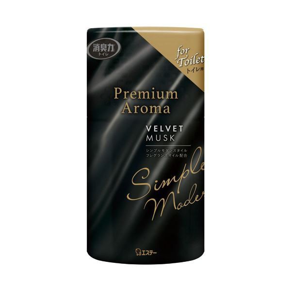 （まとめ） エステートイレの消臭力 Premium Aroma ベルベットムスク 400mL 1セット（3個） 〔×5セット〕の通販は