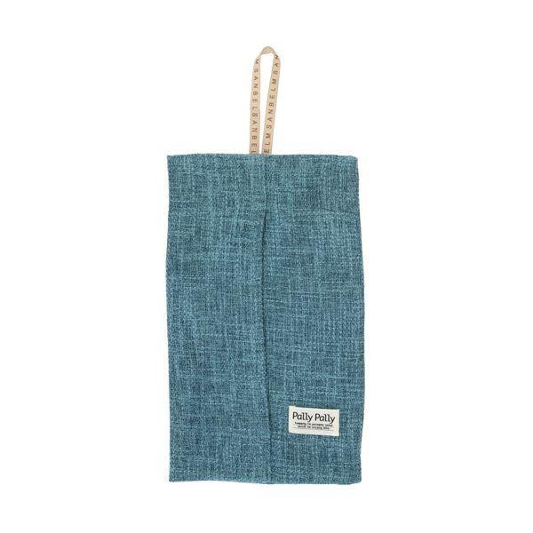 （まとめ） サンベルムPally Pally ティッシュケース ターコイズ 1個 〔×5セット〕 【北海道・沖縄・離島配送不可】