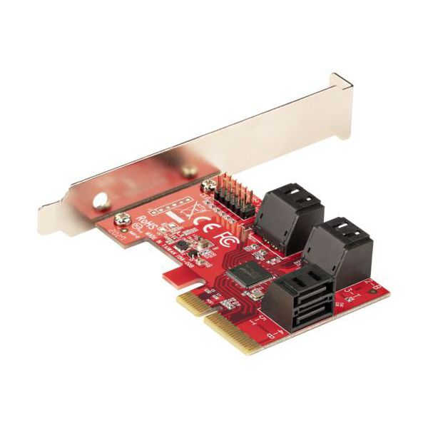 StarTech.com SATA 6ポート増設PCI Expressインターフェースカード 6P6G-PCIE-SATA-CARD1個 【北海道・沖縄・離島配送不可】_2