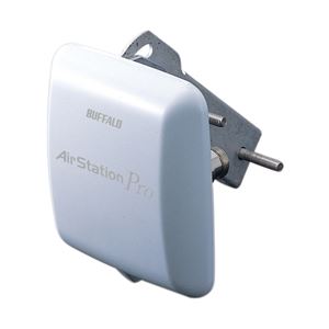 バッファロー 〈AirStation Pro〉 5.6GHz／2.4GHz無線LAN 屋外遠距離通信用平面型アンテナ WLE-HG-DA／AGの通販は 28,821円