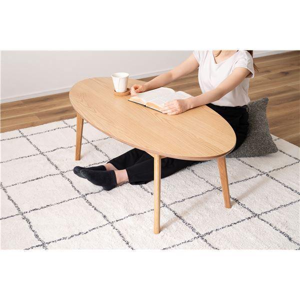 『一般A』オーバルテーブル／ナチュラル　MTK-343NA 東谷 オーバルテーブル ナチュラル MTK-343NA 机・テーブル