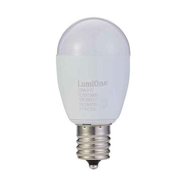 （まとめ） インターテクノロジー LED電球 ミニクリプトン形 E17口金 3.5W 3000K 電球色 LDA4L-H-E17 1個 〔×3セット〕 【北海道・沖縄・離島配送不可】