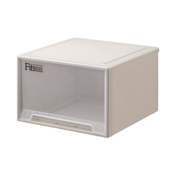 天馬 Fits フィッツケースワイドディープ W450×D450×H300mm カプチーノ 1個の通販は 7,745円