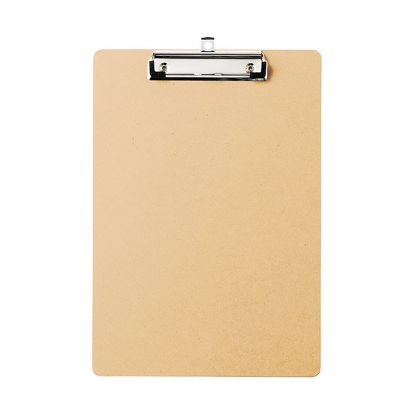 （まとめ） デリ MDFクリップボードコーティングタイプ A4タテ MDF-A4TC 1セット（10枚） 〔×3セット〕 【北海道・沖縄・離島配送不可】
