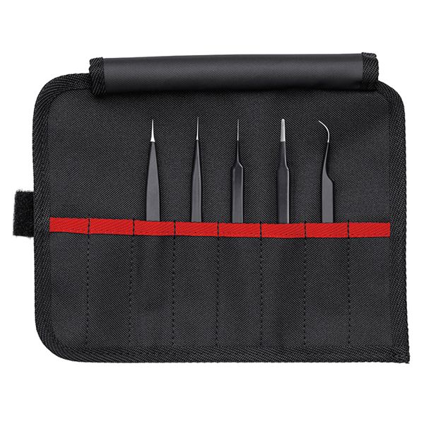 KNIPEX クニペックス 汎用ピンセット5本組セット 9200-01ESD 【北海道・沖縄・離島配送不可】