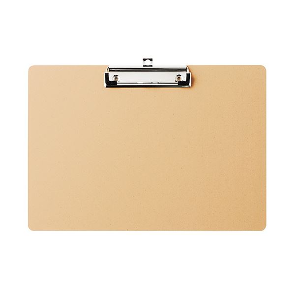 （まとめ） デリ MDFクリップボードコーティングタイプ A4ヨコ MDF-A4YC 1セット（10枚） 〔×3セット〕 【北海道・沖縄・離島配送不可】