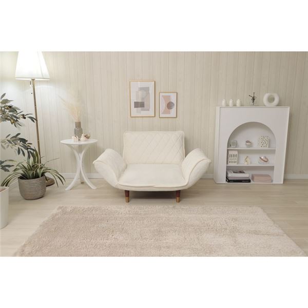 カウチ ソファー 約幅88〜127cm 1人掛け ダイヤモンドキルト ピンク カウチ ソファー 約幅88〜127cm 1人掛け ダイヤモンドキルト ピンク