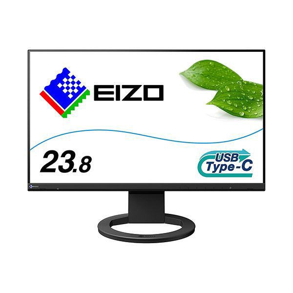 EIZO FlexScan 23.8型カラー液晶モニター ブラック EV2480-ZBK 1台