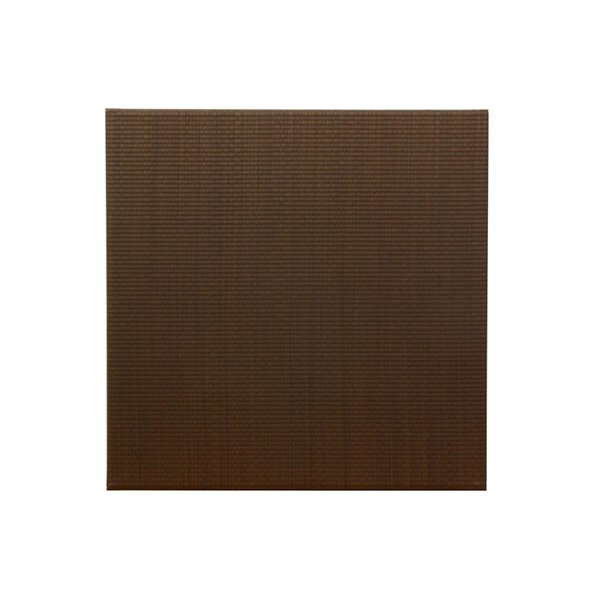 純国産 置き畳 約ユニット畳 約無地 カラー シンプル 『プラード』 ブラウン 約70×70cm×1.7cm 単品 【北海道・沖縄・離島配送不可】