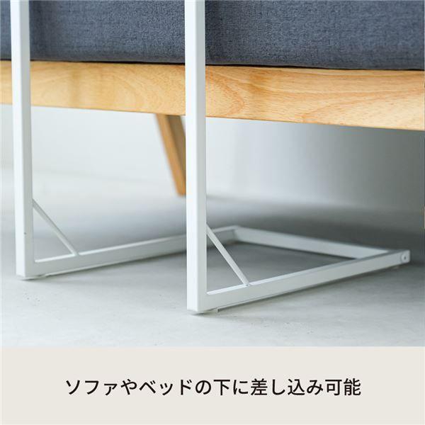 〔5個セット〕スクエアサイドテーブル ラテ(ナチュラル) ナイトテーブル スリム 軽量 四角 ソファサイド 木製 フラワースタンド ベッドサイド 机 モダン 業務用 NK-332 組立品 【北海道・沖縄・離島配送不可】_3