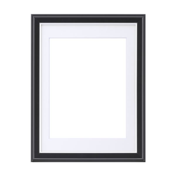 〔黒い遺影額〕日本製木製 光の反射を防ぐ ■仏事用額・葬儀額（遺影額）寸巾（290×230mm） 銀の通販は 5,853円