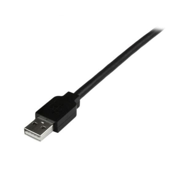 StarTech.com 4ポートハブ付 USB2.0アクティブ延長ケーブル 15m ブラック USB2EXT4P15M1本 【北海道・沖縄・離島配送不可】_5