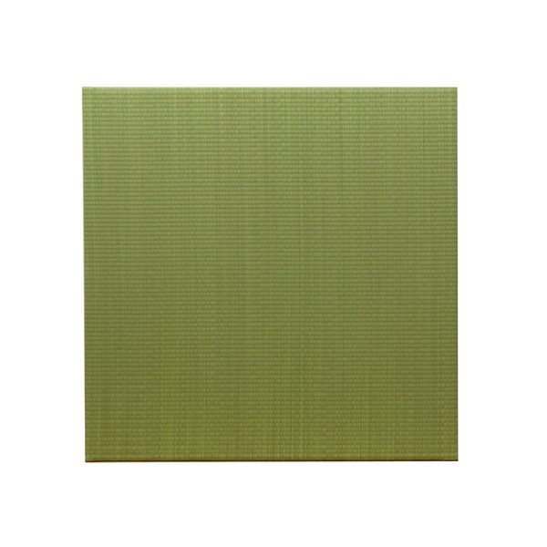 純国産 置き畳 約ユニット畳 約無地 カラー シンプル 『プラード』 ライトグリーン 約70×70cm×1.7cm 単品 【北海道・沖縄・離島配送不可】