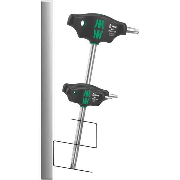 WERA ヴェラ 7本組 T型 HEX レンチセット メタルラック付き トルクスドライバー 023456 工具 ツール DIY 作業工具 道具 【北海道・沖縄・離島配送不可】_1