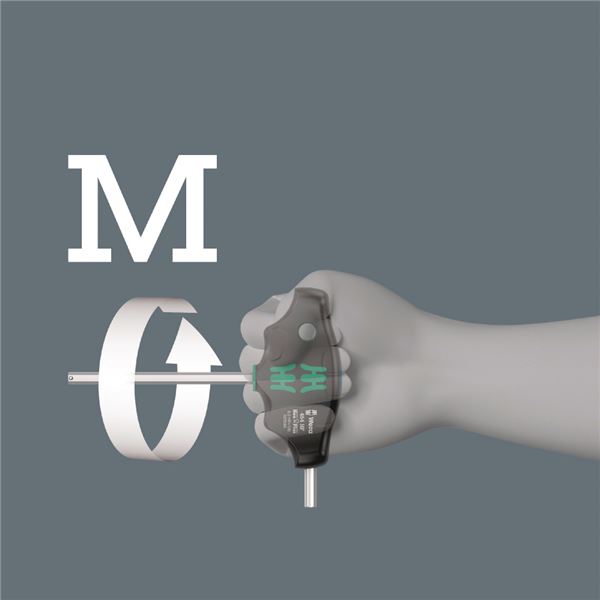WERA ヴェラ 7本組 T型 HEX レンチセット メタルラック付き トルクスドライバー 023456 工具 ツール DIY 作業工具 道具 【北海道・沖縄・離島配送不可】_5