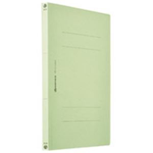 フラットファイル/紙バインダー 〔A4/2穴 360冊入り〕 タテ型 グリーン(緑) D017J-36GR 【北海道・沖縄・離島配送不可】