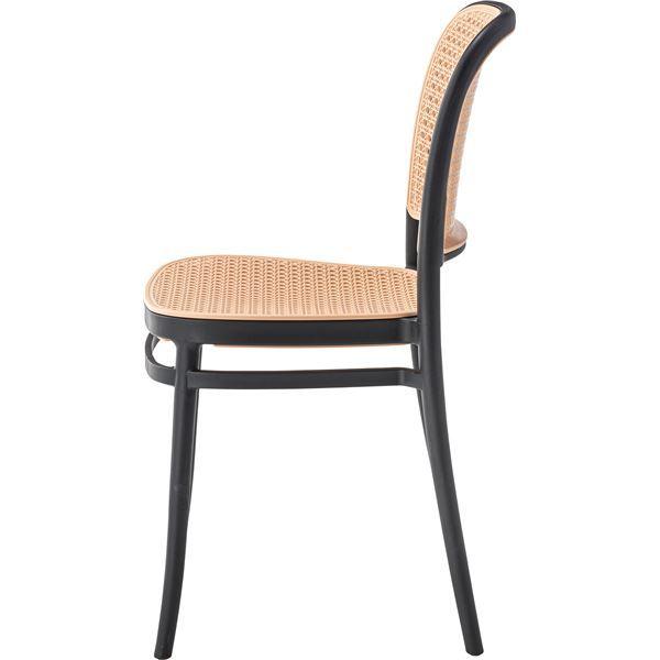 チェア 約幅43cm ブラック 完成品 【北海道・沖縄・離島配送不可】_2